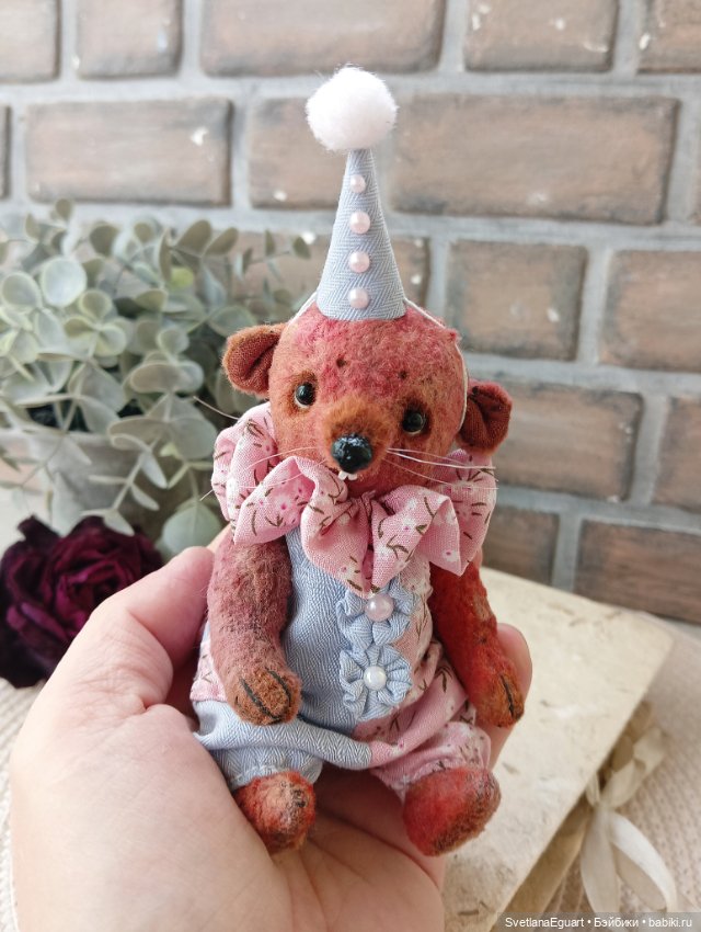 Маленький мышонок тедди — Авторские игрушки (фото 3)