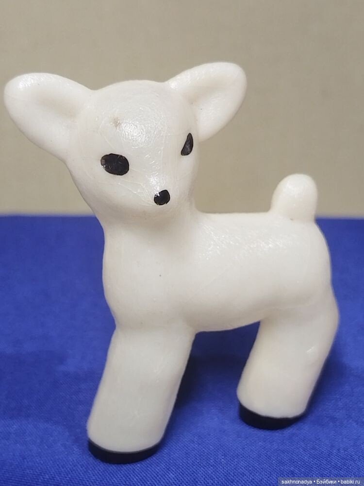 Целлулоидные оленята .козлята погремушки (фото 6)