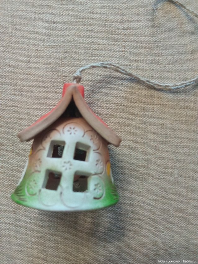 Домик колокольчик для кукольного интерьера