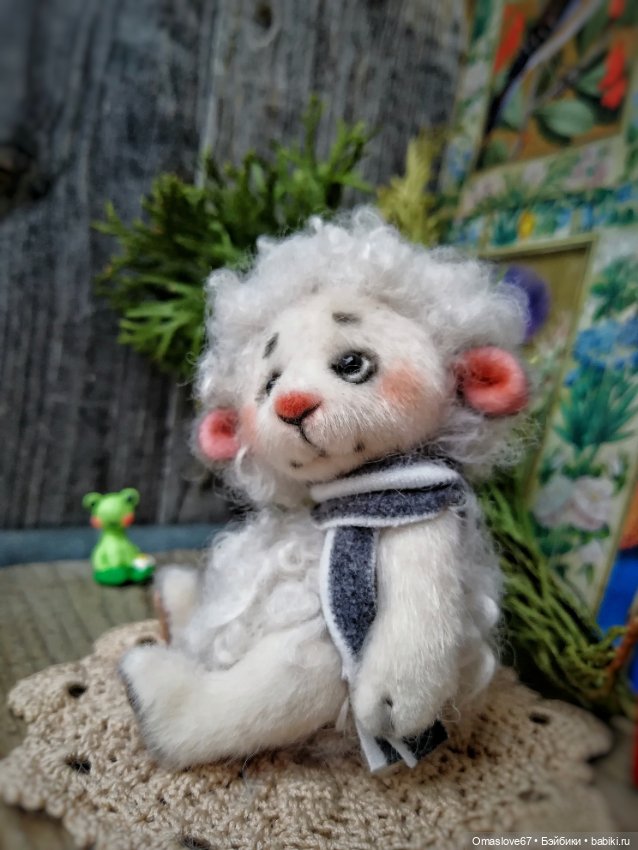 Овечка Мороженка — Авторские игрушки (фото 6)