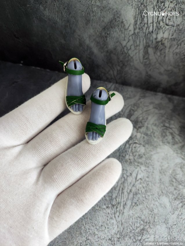 Босоножки для Heroes 1/6 Марии Пикуновой (фото 3)