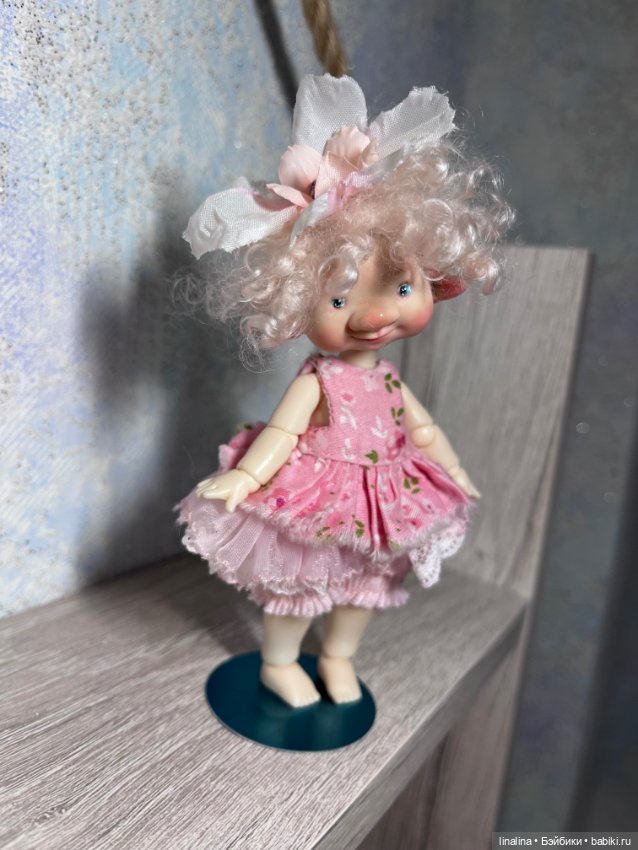 Авторская малышка на бжд теле