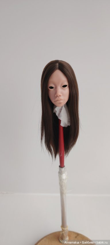 Парик на кукол Е. Ганчаровой