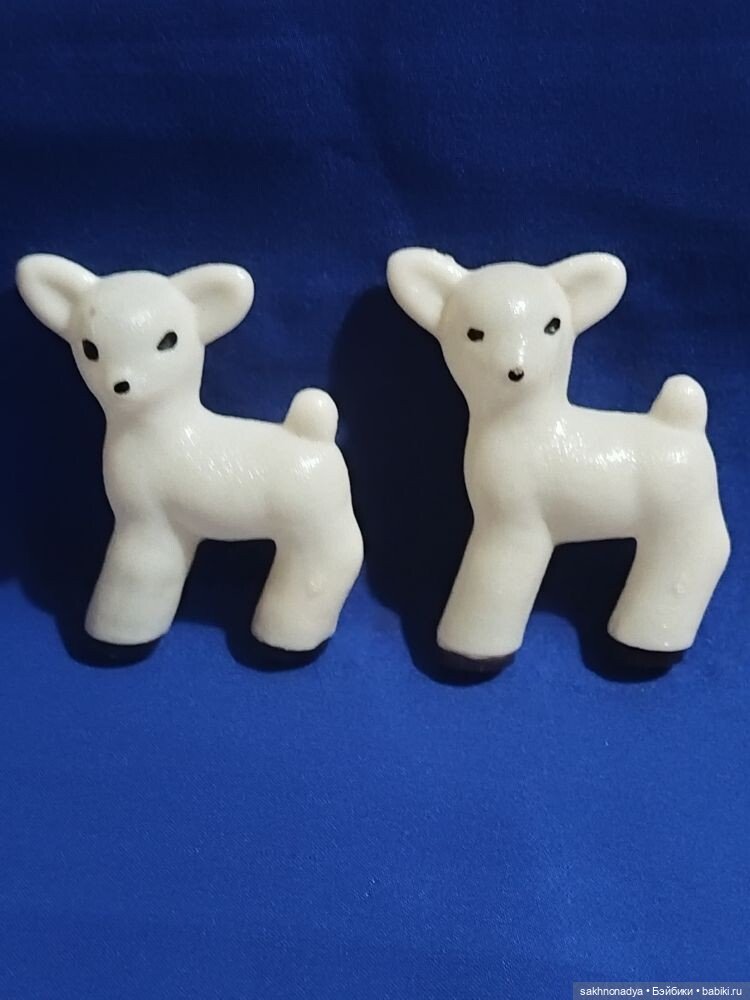 Целлулоидные оленята .козлята погремушки (фото 8)