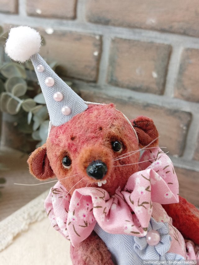 Маленький мышонок тедди — Авторские игрушки (фото 5)