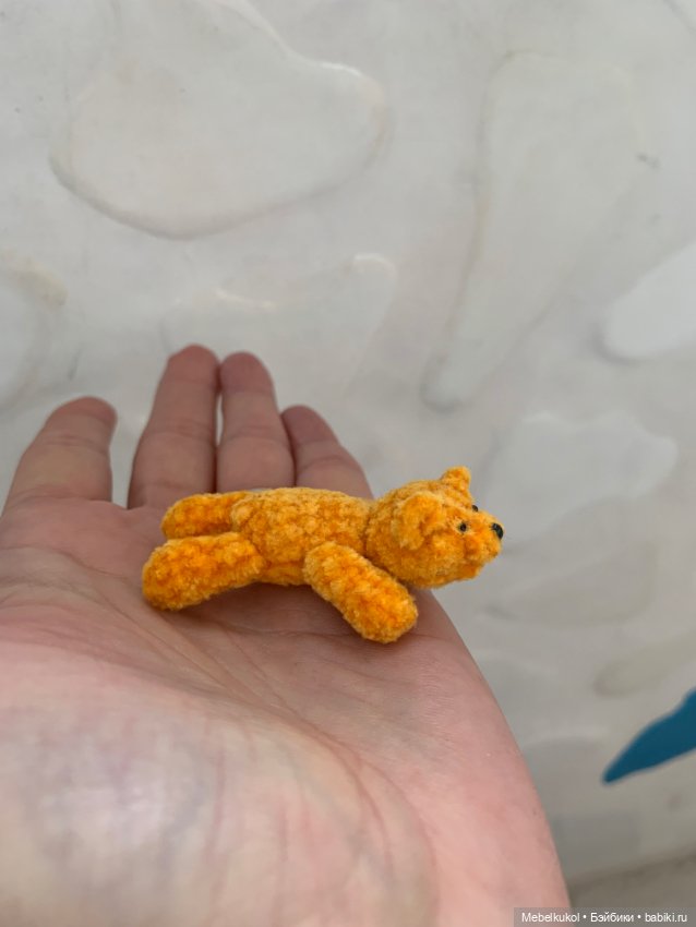 Плюшевый мишка в сумочке — Авторские игрушки (фото 7)