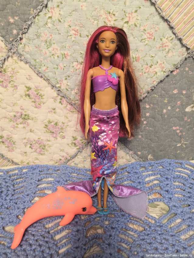 Барби Русалочка в платье трансформер