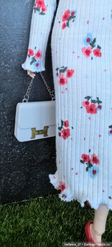 Платье для пышки Барби — Одежда для кукол (фото 4)