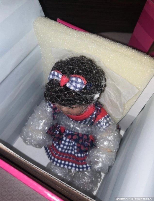 Marie Osmond Tiny Tots Stacey Strawberry AA Fruit Cup COA, Стейси Клубничка (фото 7)