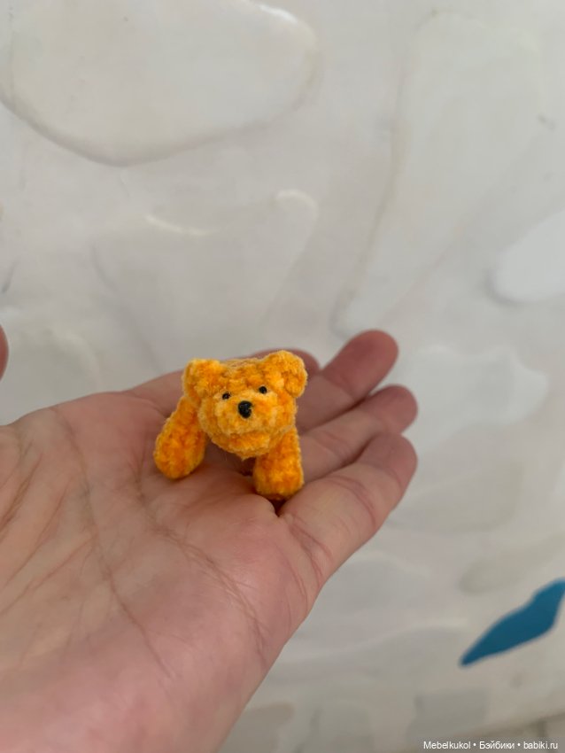 Плюшевый мишка в сумочке — Авторские игрушки (фото 8)