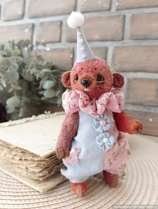 Маленький мышонок тедди — Авторские игрушки (фото 6)