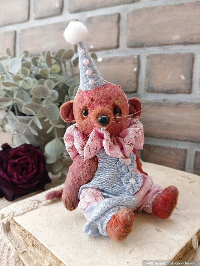 Маленький мышонок тедди — Авторские игрушки