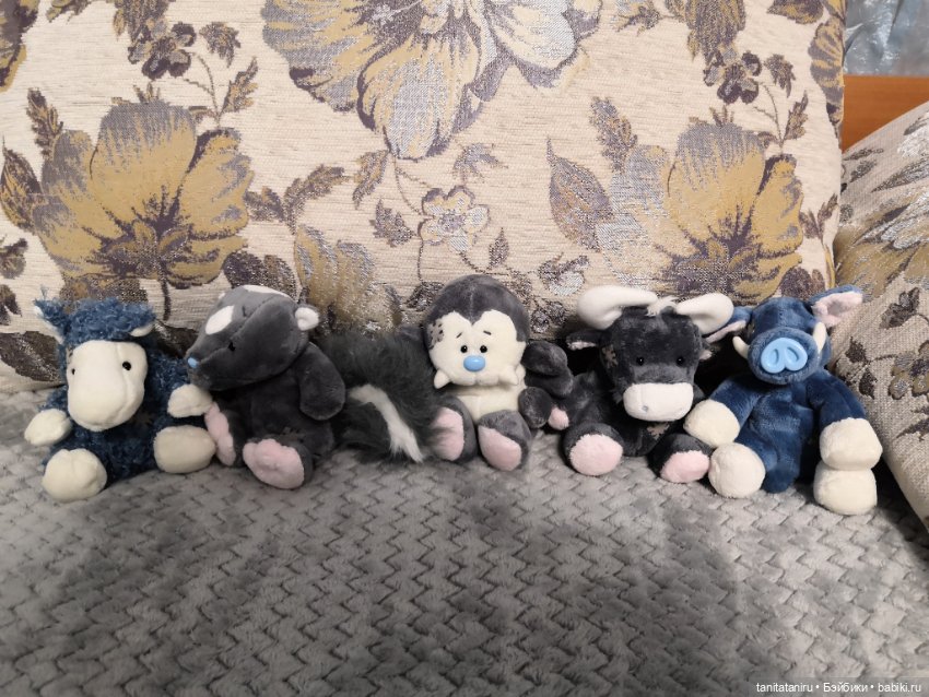 My Blue Nose Friends plush Голубоносики