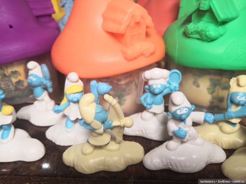 Деревня смурфиков — Коллекционные фигурки