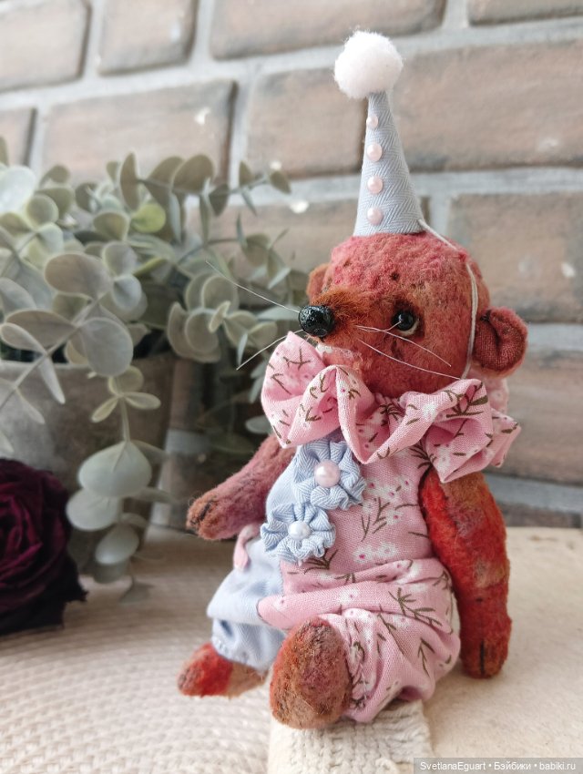 Маленький мышонок тедди — Авторские игрушки (фото 7)