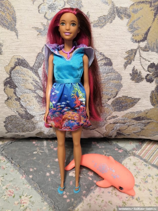 Барби Русалочка в платье трансформер (фото 5)