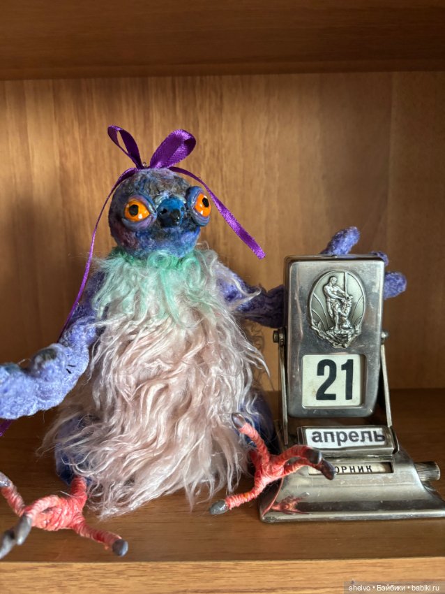 Голубка от Zuza — Авторские игрушки (фото 7)