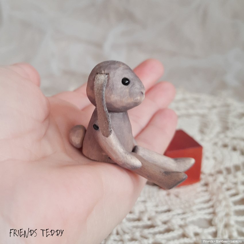 Деревянный кролик — Статуэтки (фото 3)