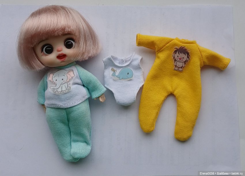 Одежда для оби малышей 8см ( тело пухлое) (фото 2)