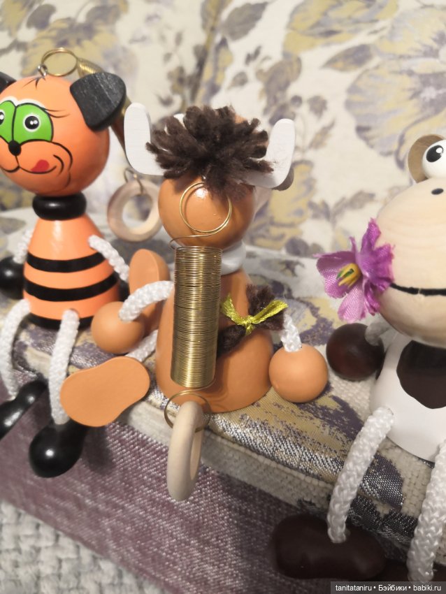 Деревянные попрыгунчики — Игрушки для детей (фото 7)