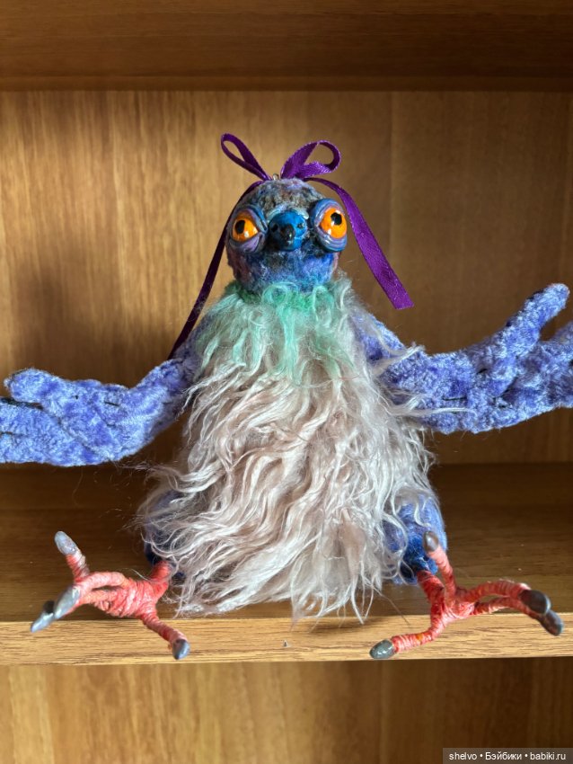 Голубка от Zuza — Авторские игрушки