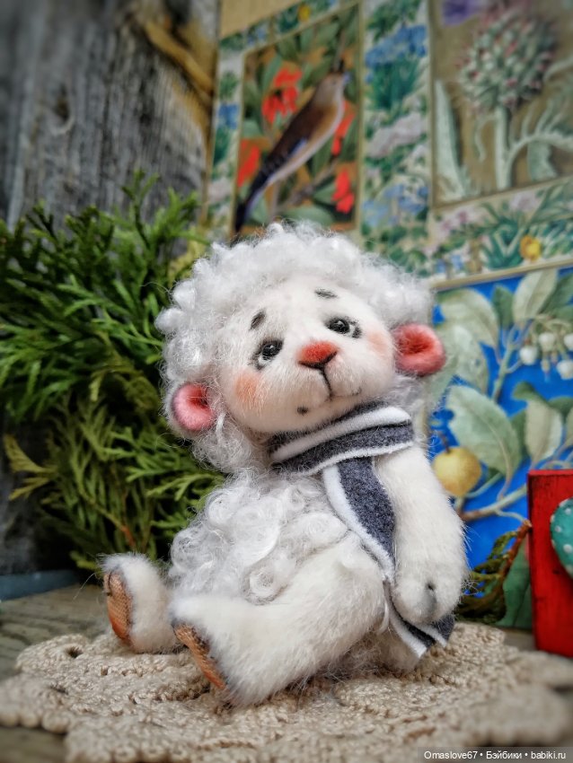 Овечка Мороженка — Авторские игрушки (фото 4)