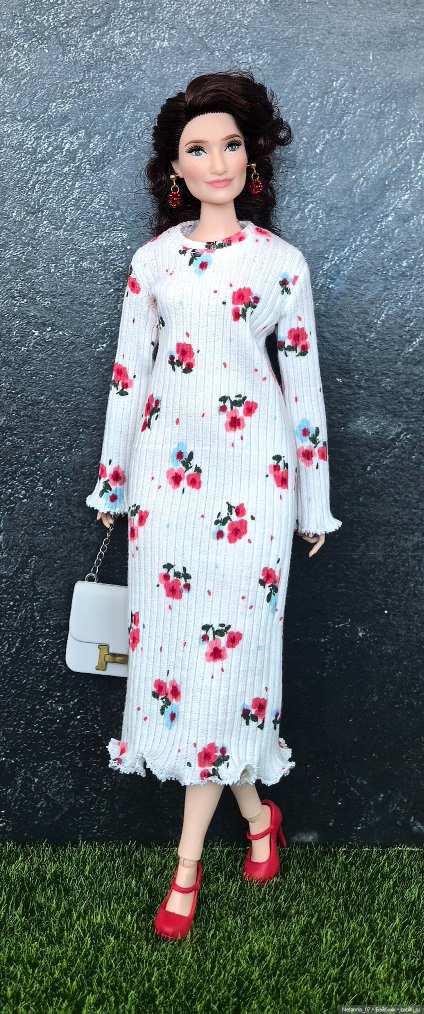 Платье для пышки Барби — Одежда для кукол (фото 3)