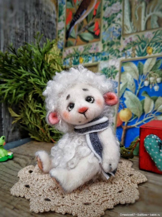 Овечка Мороженка — Авторские игрушки (фото 7)