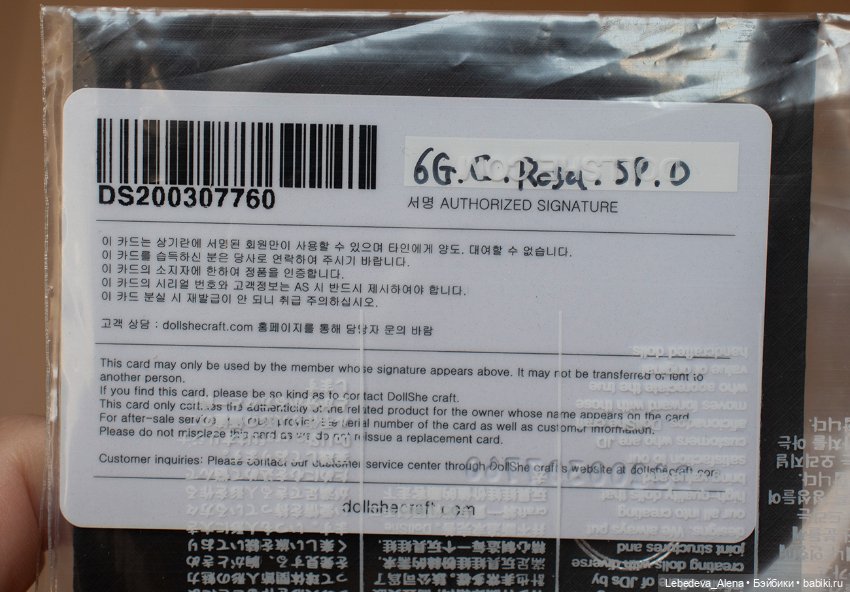 Dollshe Rosa — Куклы BJD (фото 8)