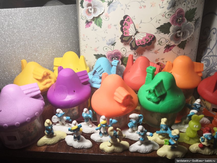 Деревня смурфиков — Коллекционные фигурки