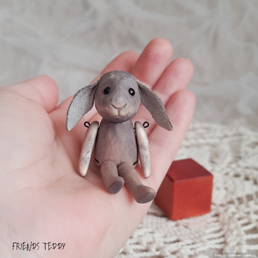 Деревянный кролик — Статуэтки (фото 2)