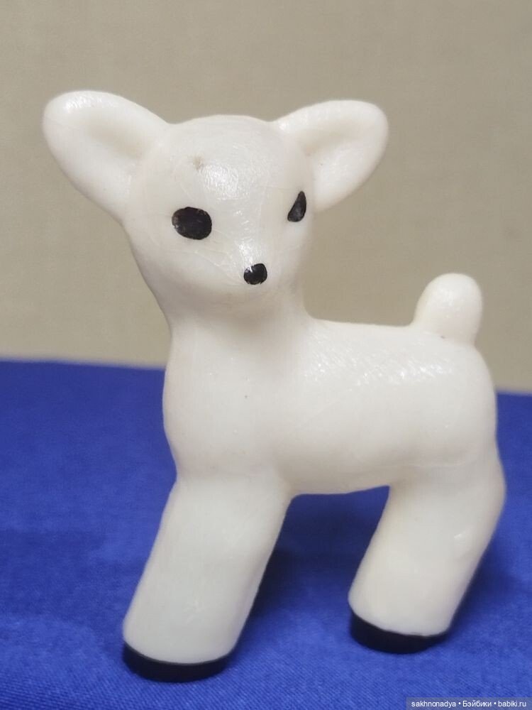 Целлулоидные оленята .козлята погремушки (фото 5)