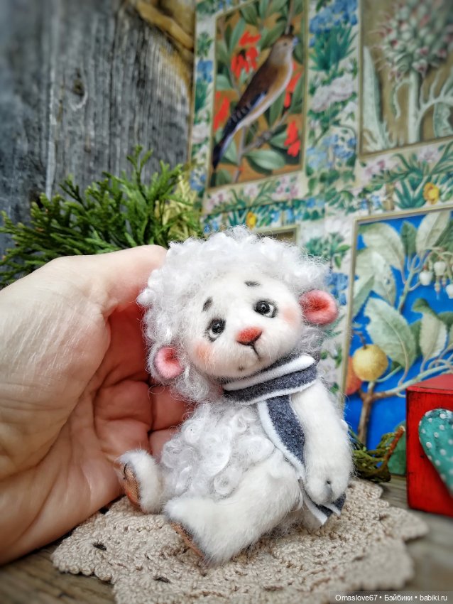 Овечка Мороженка — Авторские игрушки (фото 5)