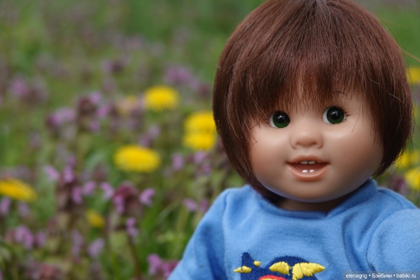 Вихтель Руди от Rosemarie Anna Muller с новыми стеклянными глазками (фото 2)