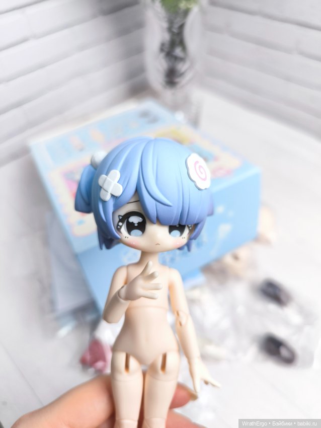 Милейшая девочка блайнд — Шарнирные куклы (не BJD)