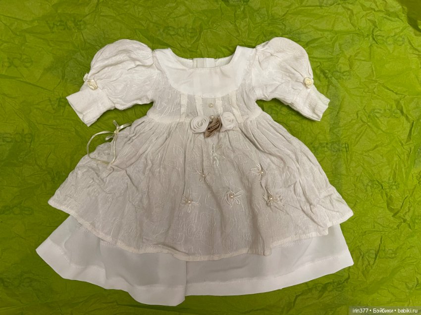 Платье для антикварной или винтажной куклы