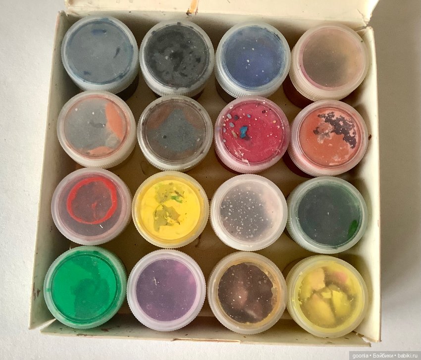 Набор гуаши — Другие инструменты для кукол (фото 2)