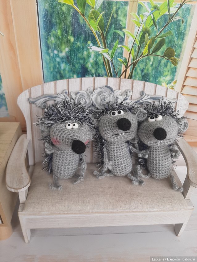 Ёжики — Авторские игрушки (фото 5)