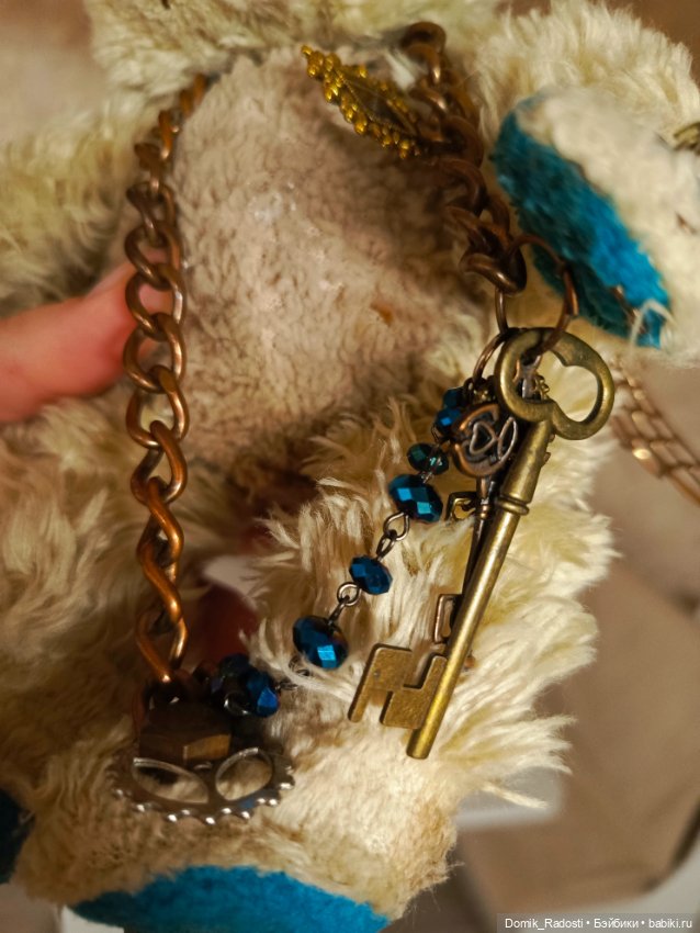 Мишка техно - Ангел — Авторские игрушки (фото 4)