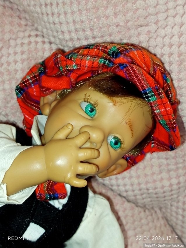 Характерная кукла мальчик Николас Испания фирмы D'anton jos