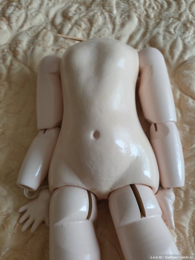 Красивое репликовое тело — Реплики антикварных кукол (фото 4)