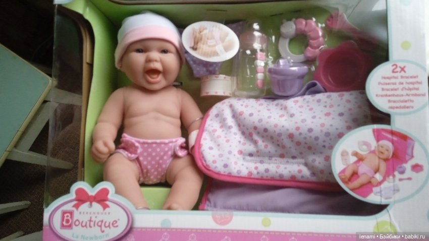 Испанский пупс berenguer — Игровые куклы