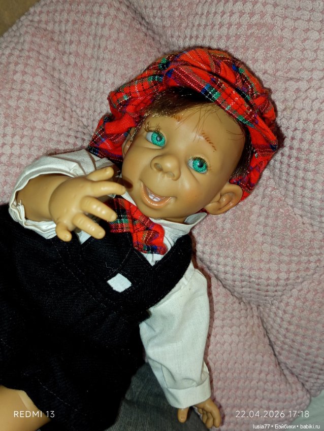 Характерная кукла мальчик Николас Испания фирмы D'anton jos (фото 7)