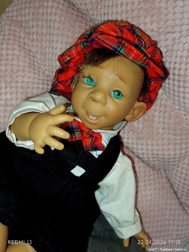 Характерная кукла мальчик Николас Испания фирмы D'anton jos (фото 5)