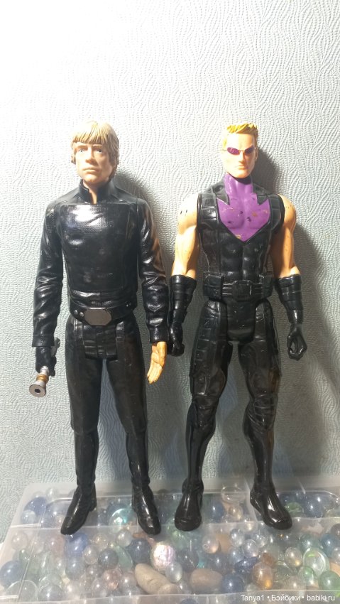 Фигурки Марвел. Люк Скайуокер. Соколиный глаз (Клинт Бартон)