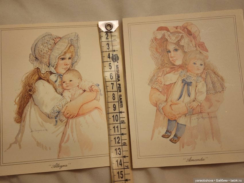 Винтажные открытки для кукольных фотосессий 80-90 гг (фото 7)