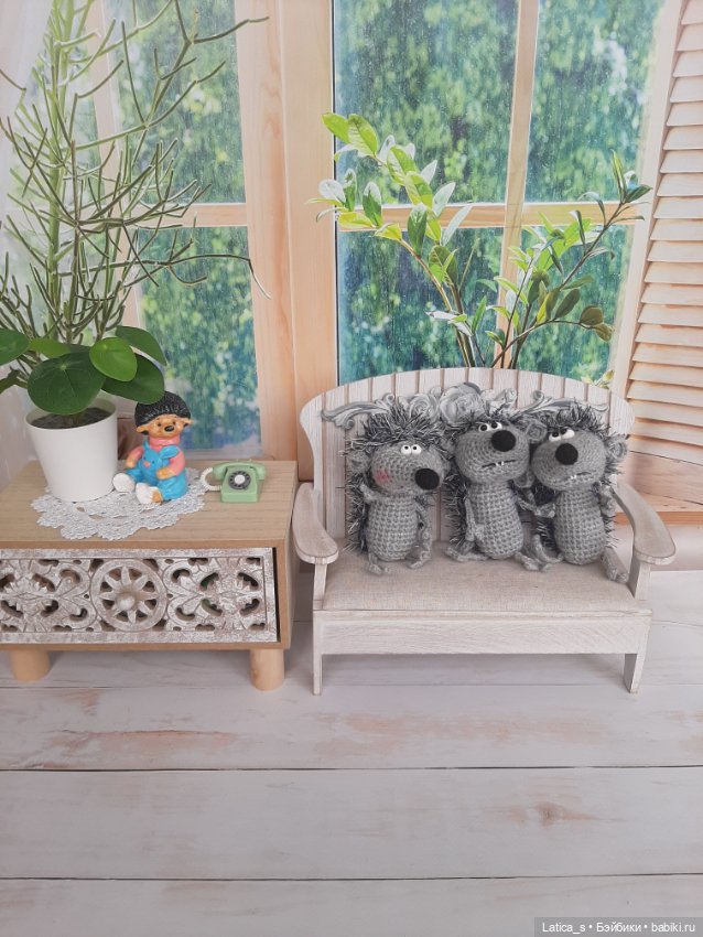 Ёжики — Авторские игрушки (фото 4)