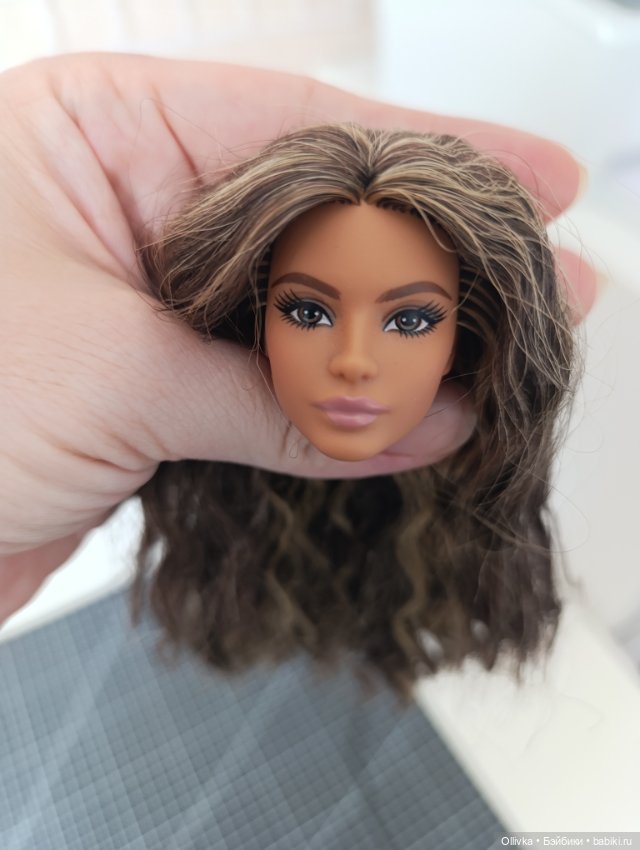 Голова Лины с ровной рисовкой (фото 2)