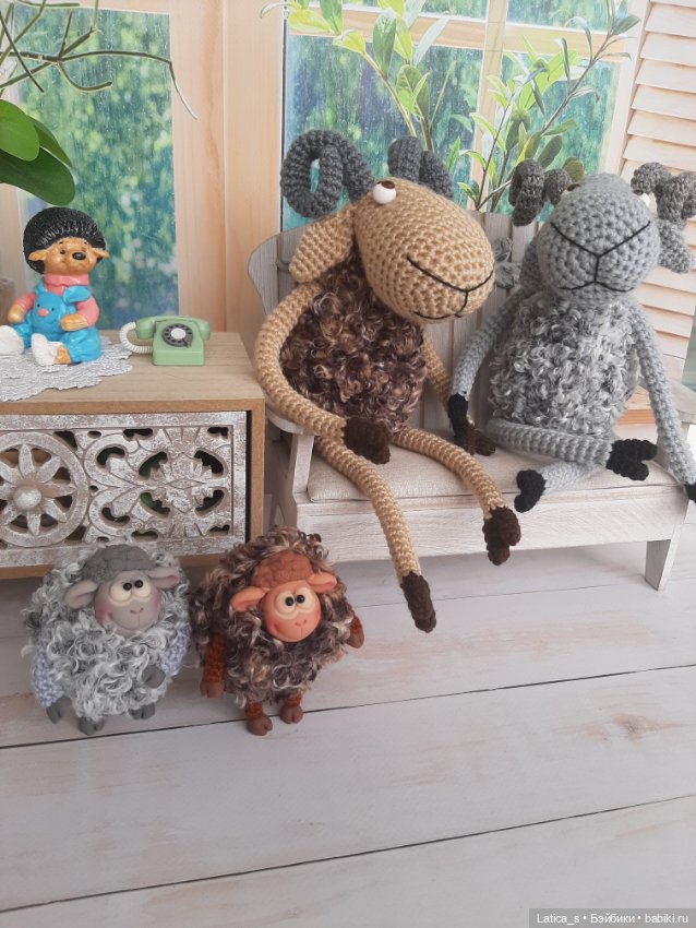 Барашки — Авторские игрушки (фото 2)