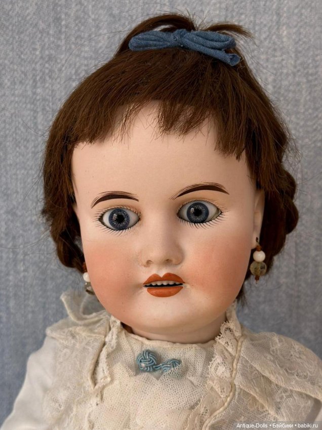 Mon Cheri L.P. Paris 10. Редкая французская антикварная кукла с механизмом ходьбы (фото 9)